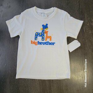 Toddler Big Brother Giraffe Duo Graphic Tee 2-4Y